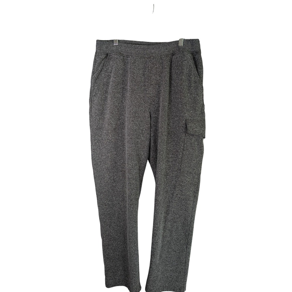 Patagonia Fleece Pants Mens M Gray Hemp Cargo Joggers